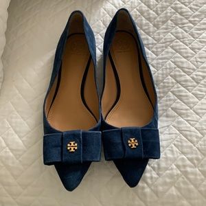 Tory Burch - Blue Suede Fats